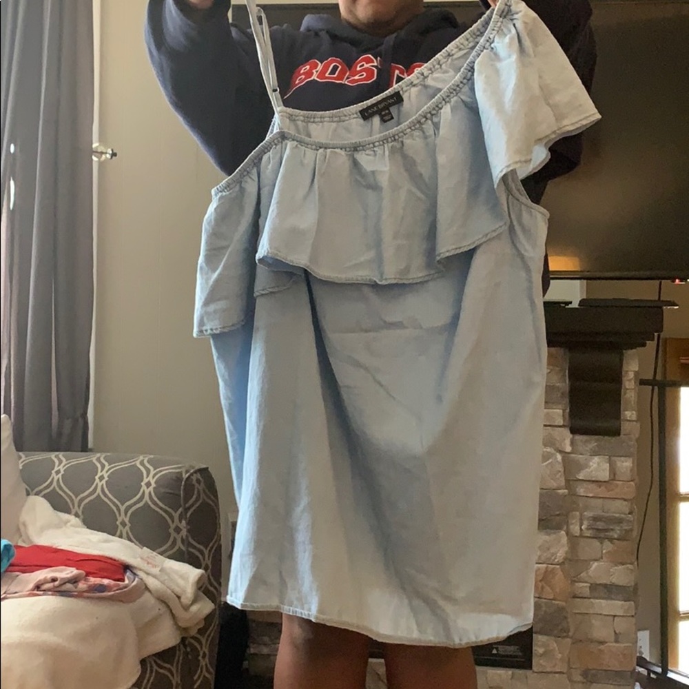 Lane Bryant off the shoulder shirt